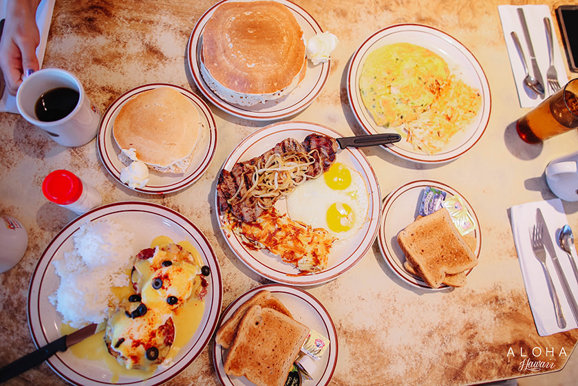 【夏威夷-大島】東岸Hilo的兩家人氣早午餐～Ken’s巨無霸鬆餅&Hawaiian Style Cafe