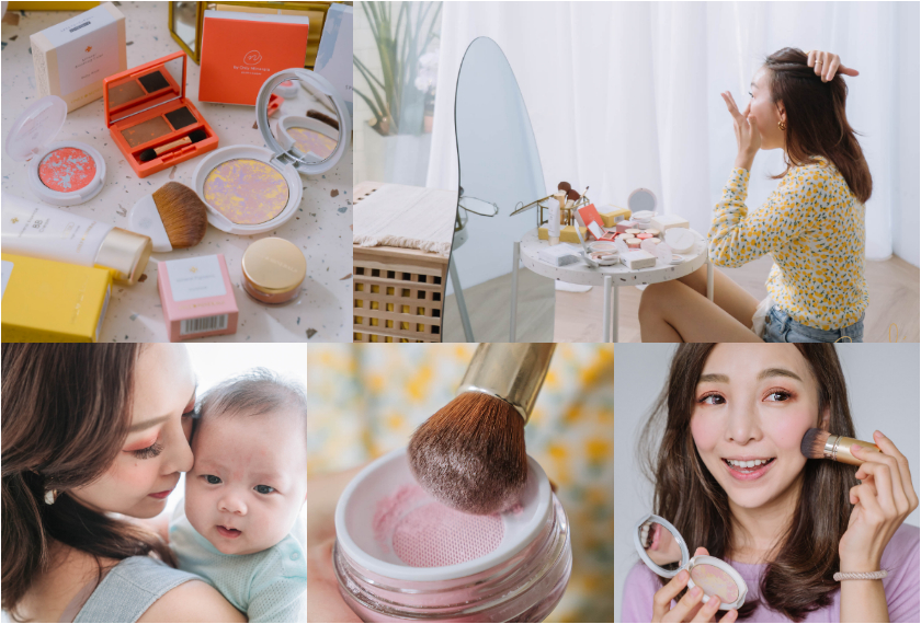 【母嬰】超安心♥日本銷售第一Only Minerals接觸寶寶無罪惡感的超美礦物彩妝+我最愛的刷具們！