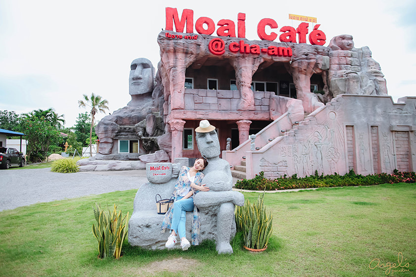 【華欣】Moai Cafe摩艾咖啡拉風的打卡點&走訪神秘拷龍穴、拷汪宮