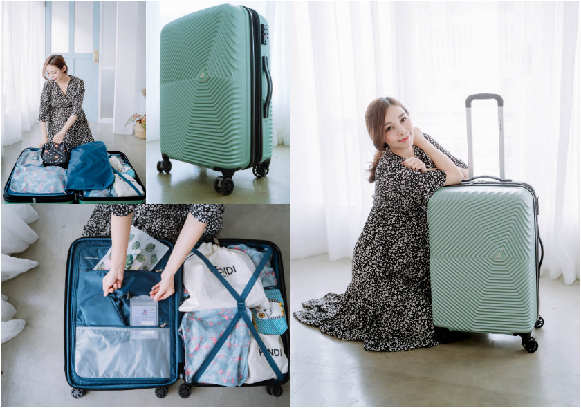 【旅行】超輕盈！流線時髦的吸睛Kamiliant KAMI 360 25吋 四輪行李箱