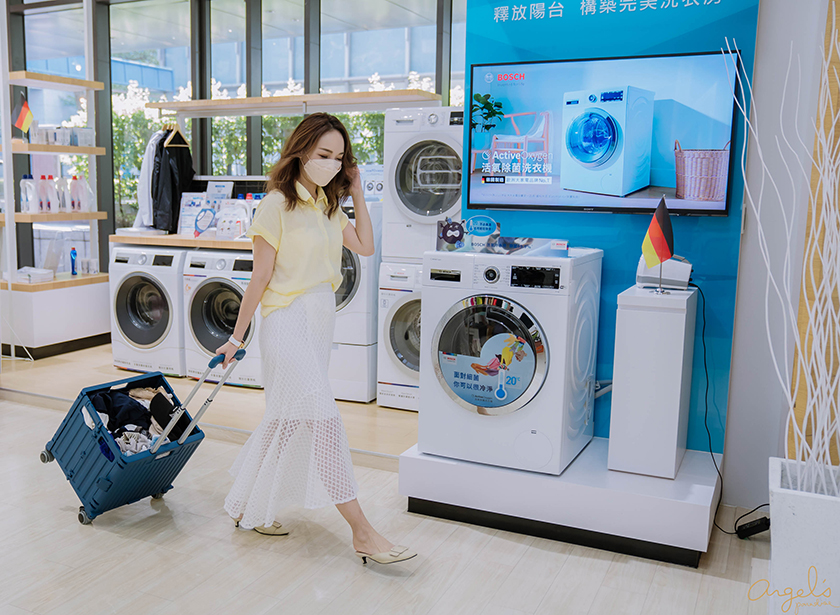 【家電】BOSCH ActiveOxygen 活氧除菌洗衣機：全家人衣物終於可以一起洗了！