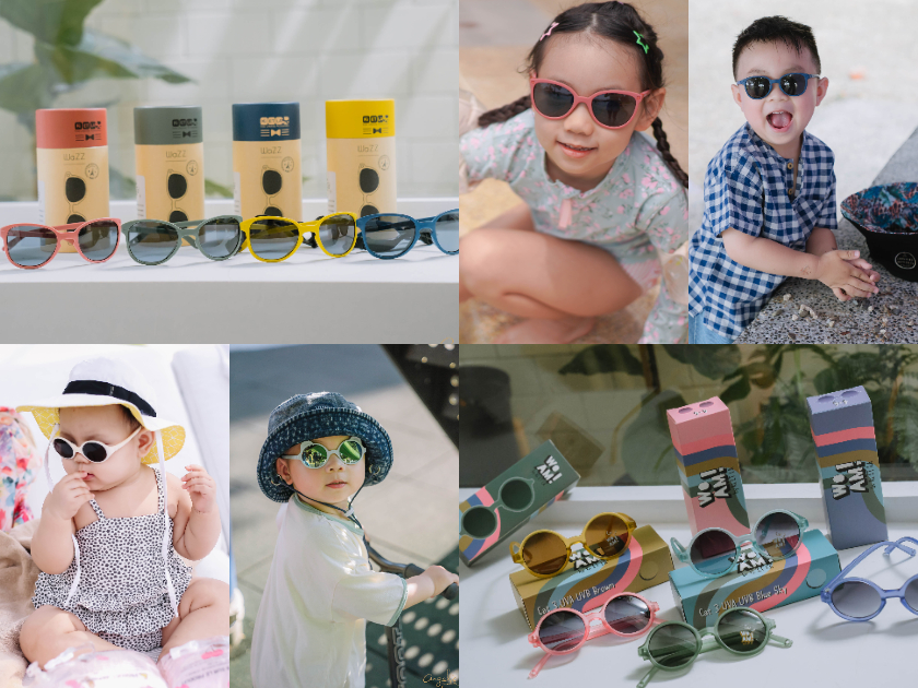 【育兒】孩子的時尚養成班,法國Ki ET LA最貼合寶寶＆幼童的太陽眼鏡