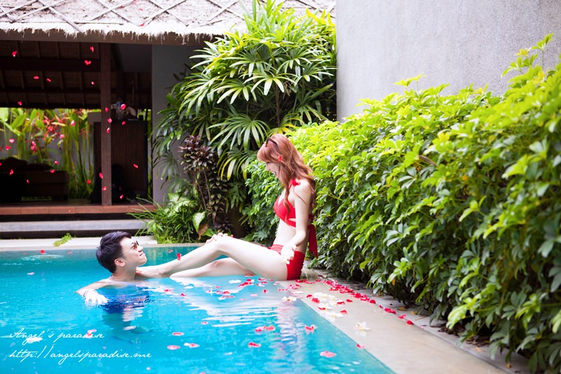 ▌峇里島 ▌巴里島浪漫婚拍♥Day8-9水明漾區的精緻MAYALOKA VILLA♥有私人泳池